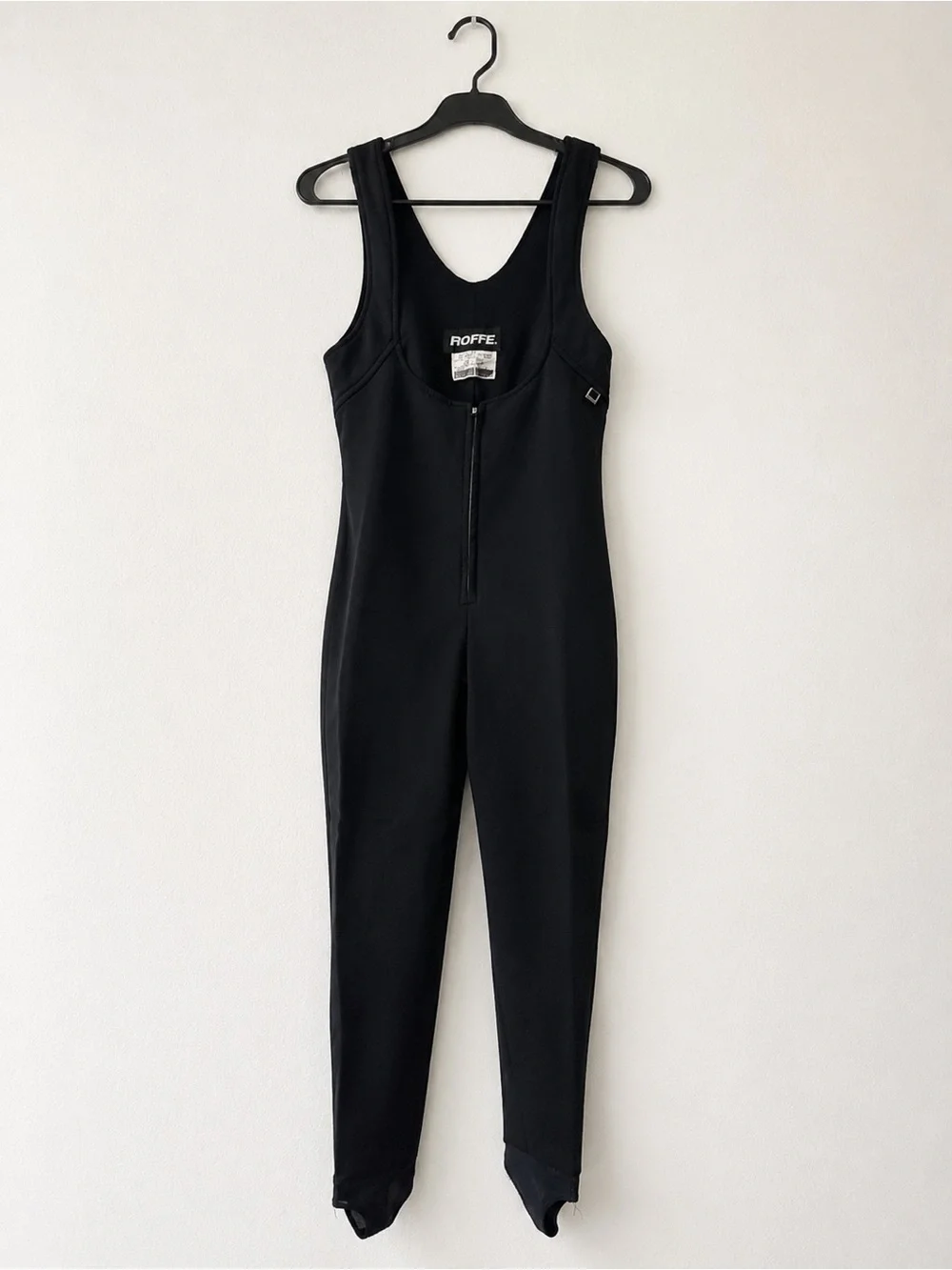 Vintage Roffe Louise WPG Suit Black Stirrup Dive Skin Wetsuit Liner Sz 8